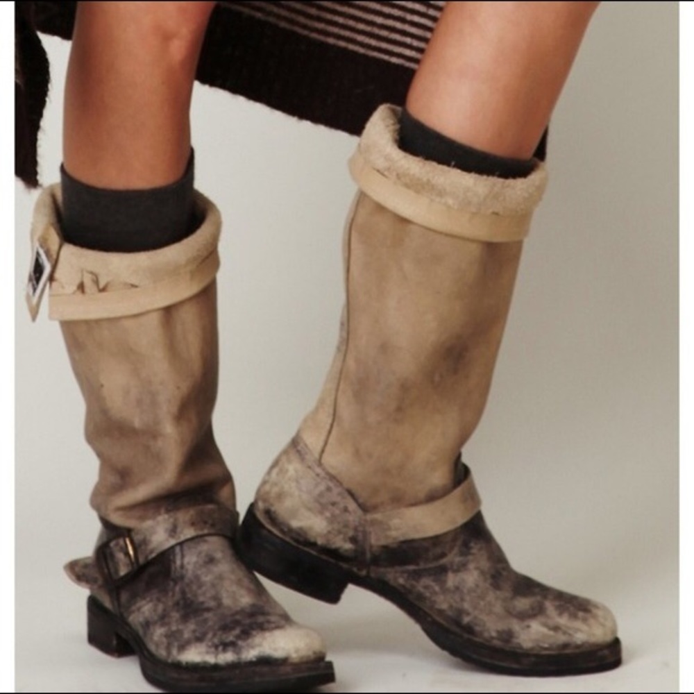 Frye Veronica slouch ombré boots